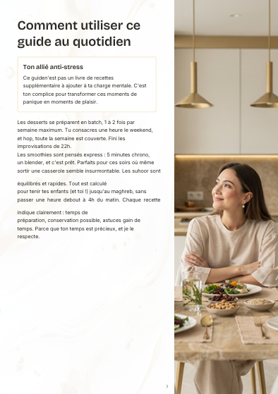 Dessert & Suhour Ramadan – Recettes Saines et Gourmandes (Ebook PDF)