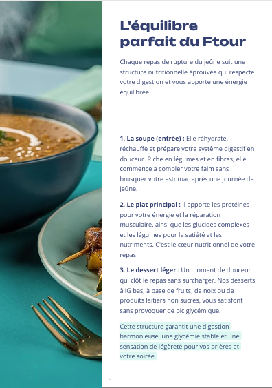 Menus Ramadan IG Bas – 60 Recettes & Plan 30 Jours PDF